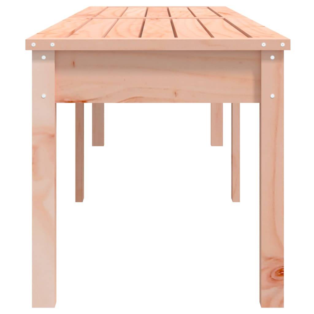 Helloshop26 - Banc de jardin meuble de patio d'extérieur terrasse à 2 places 203,5 x 44 x 45 cm bois massif de douglas - Imagen 3