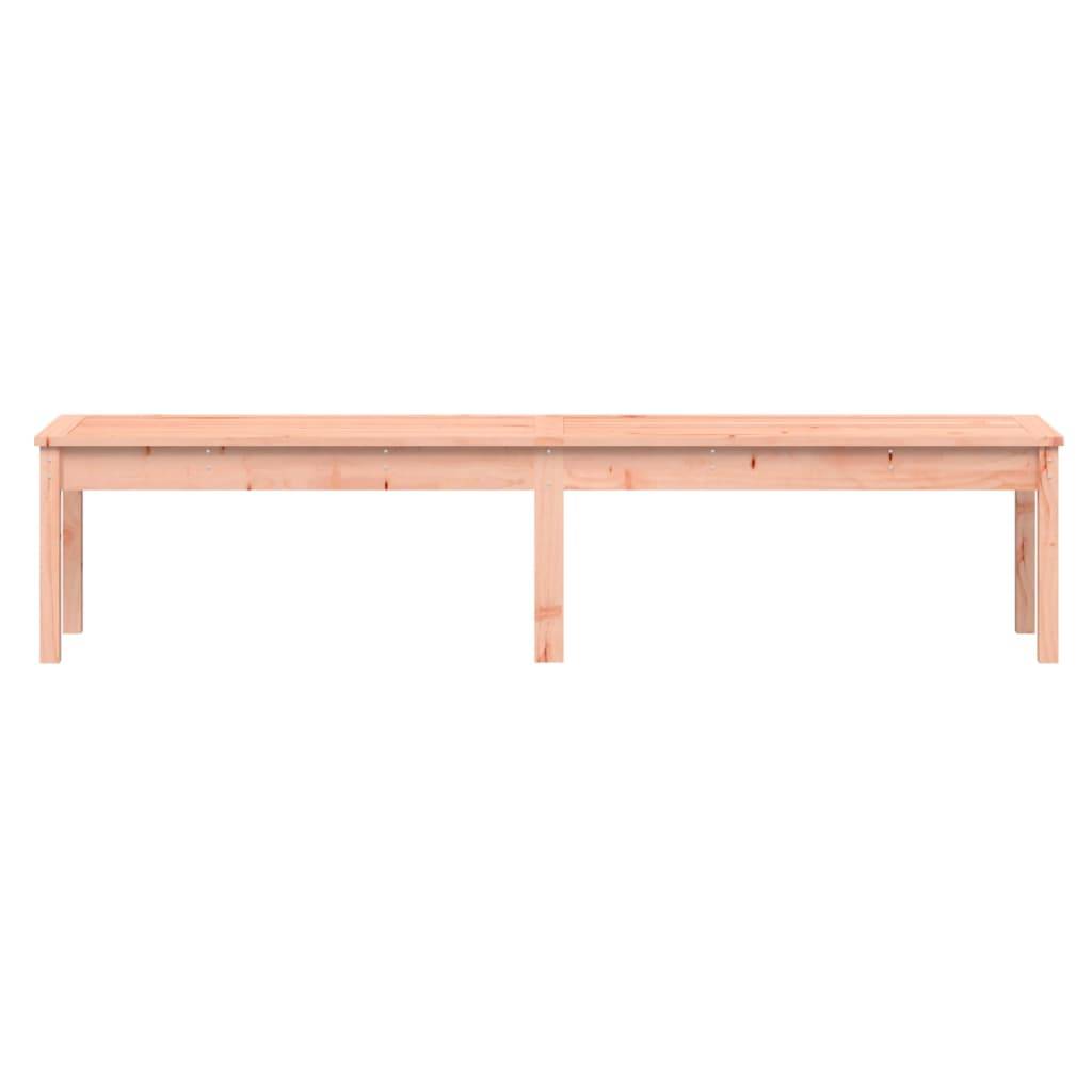 Helloshop26 - Banc de jardin meuble de patio d'extérieur terrasse à 2 places 203,5 x 44 x 45 cm bois massif de douglas - Imagen 2