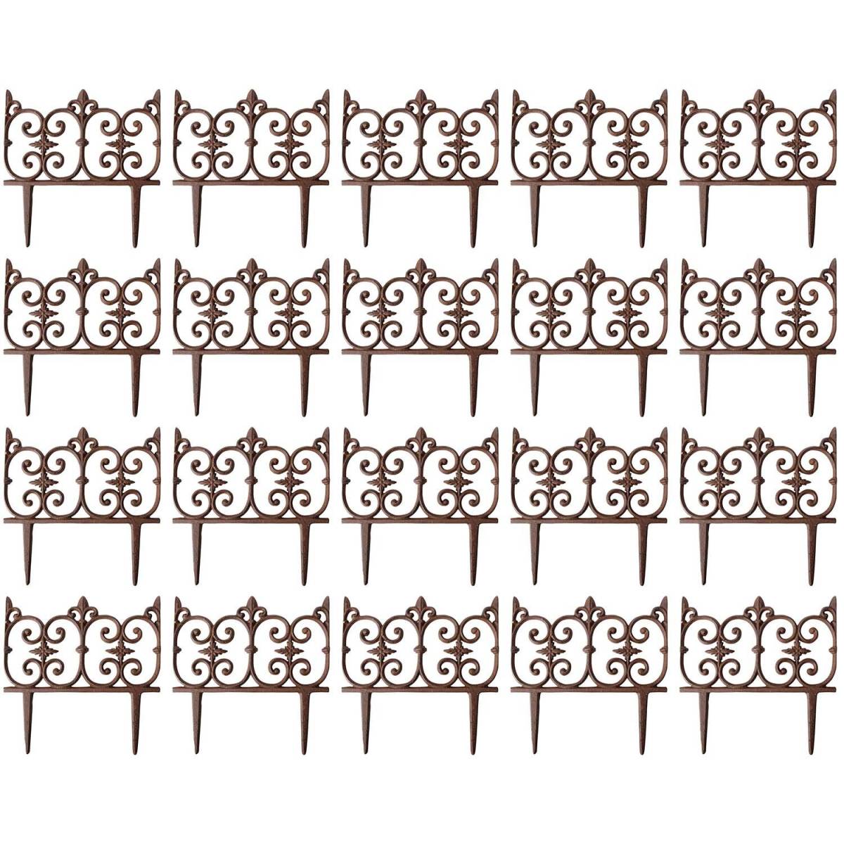 Esschert Design - Bordure de jardin en fonte Valentine Lot de 20 Esschert Design - Imagen 1