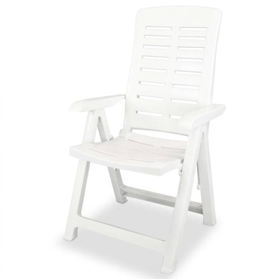 Chaise bois composite 2 places plastique blanc 60 x 61 x 108 cm - Prolenta premium p392.7 - Image 3