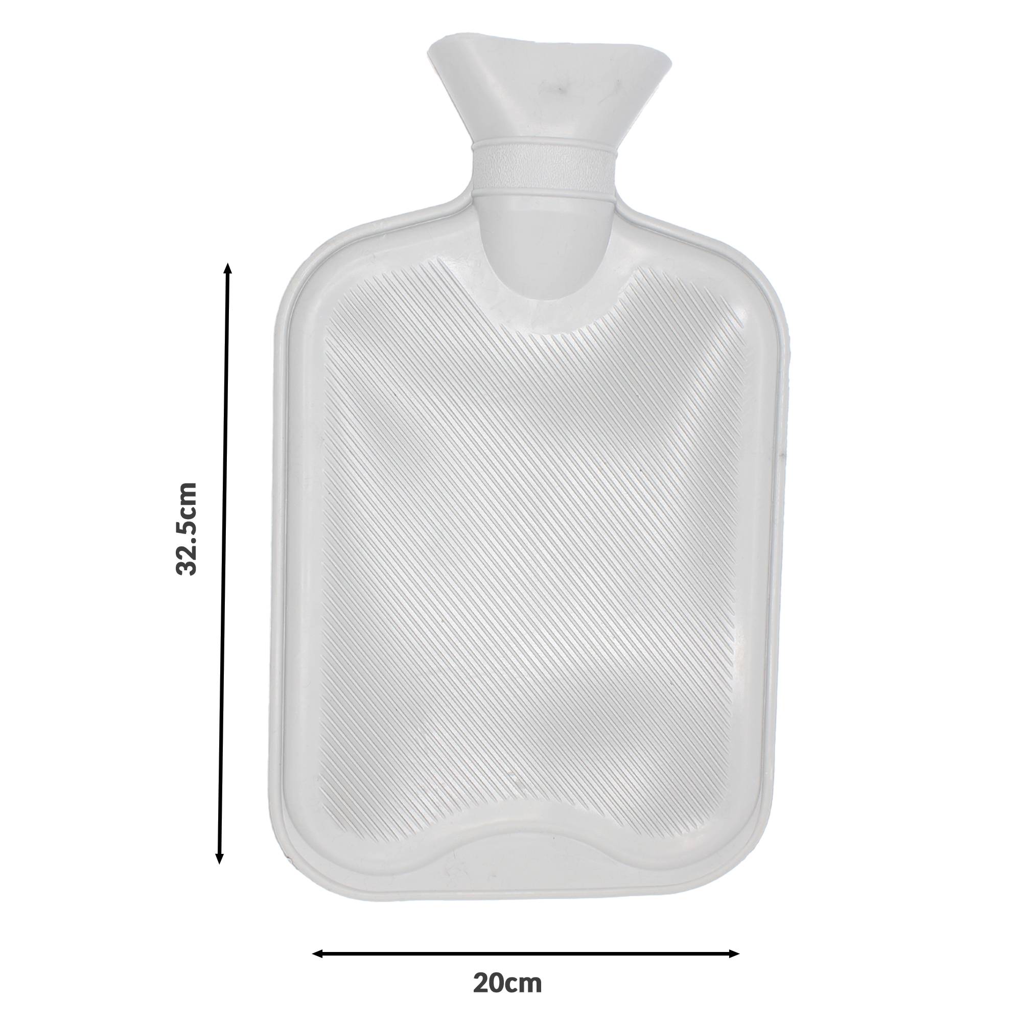 Fishtec - FISHTEC Bouillotte Chausson Chauffants Capacité de 1,8L - Chaleur Bien être Pantoufle Ultra Doux Chaussons bouillotte - Image 7