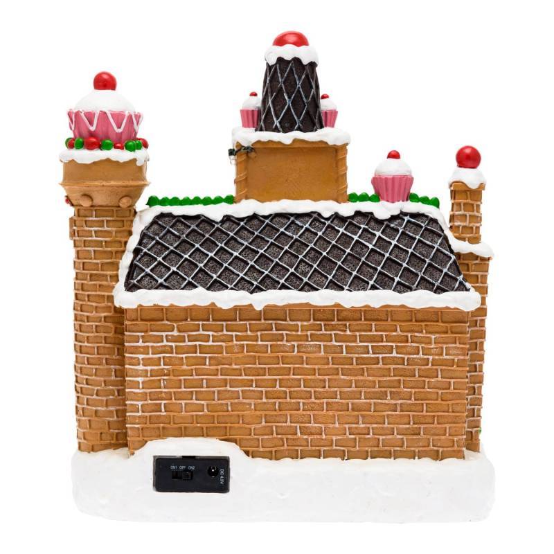 Lotti - Village de Noël animé à LED Bonbon Candy avec Petit Train et Musique Lotti - Imagen 3