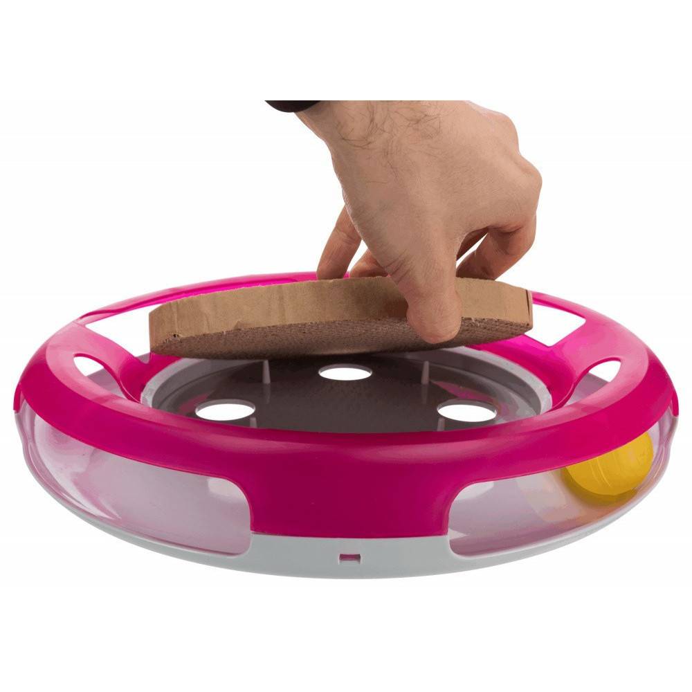 Trixie - Jouet pour chat Race & Scratch ø 37 cm - Imagen 7