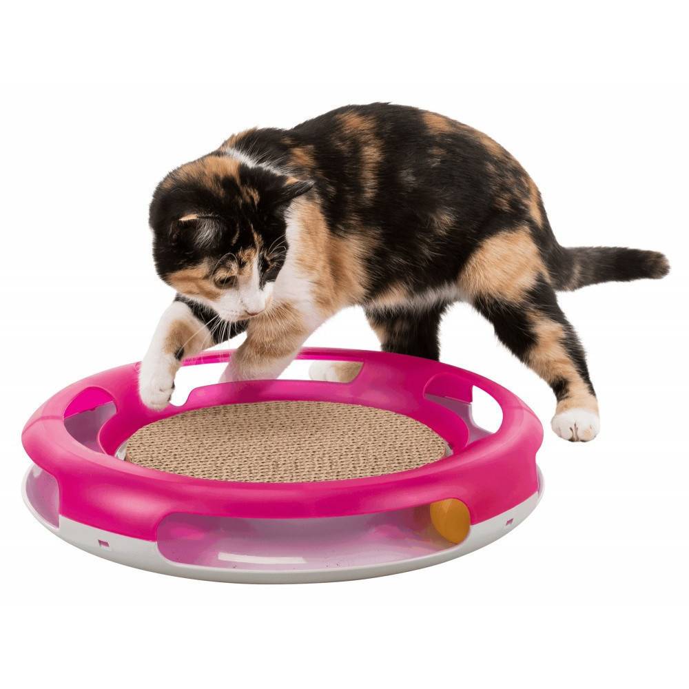 Trixie - Jouet pour chat Race & Scratch ø 37 cm - Imagen 2