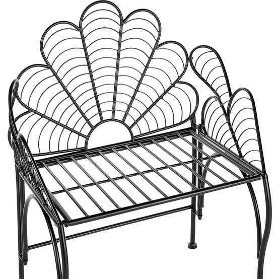 Chaise de jardin en métal blanc - Meuble pour l'extérieur Chaise de jardin en métal blanc - Meuble pour l'extérieur