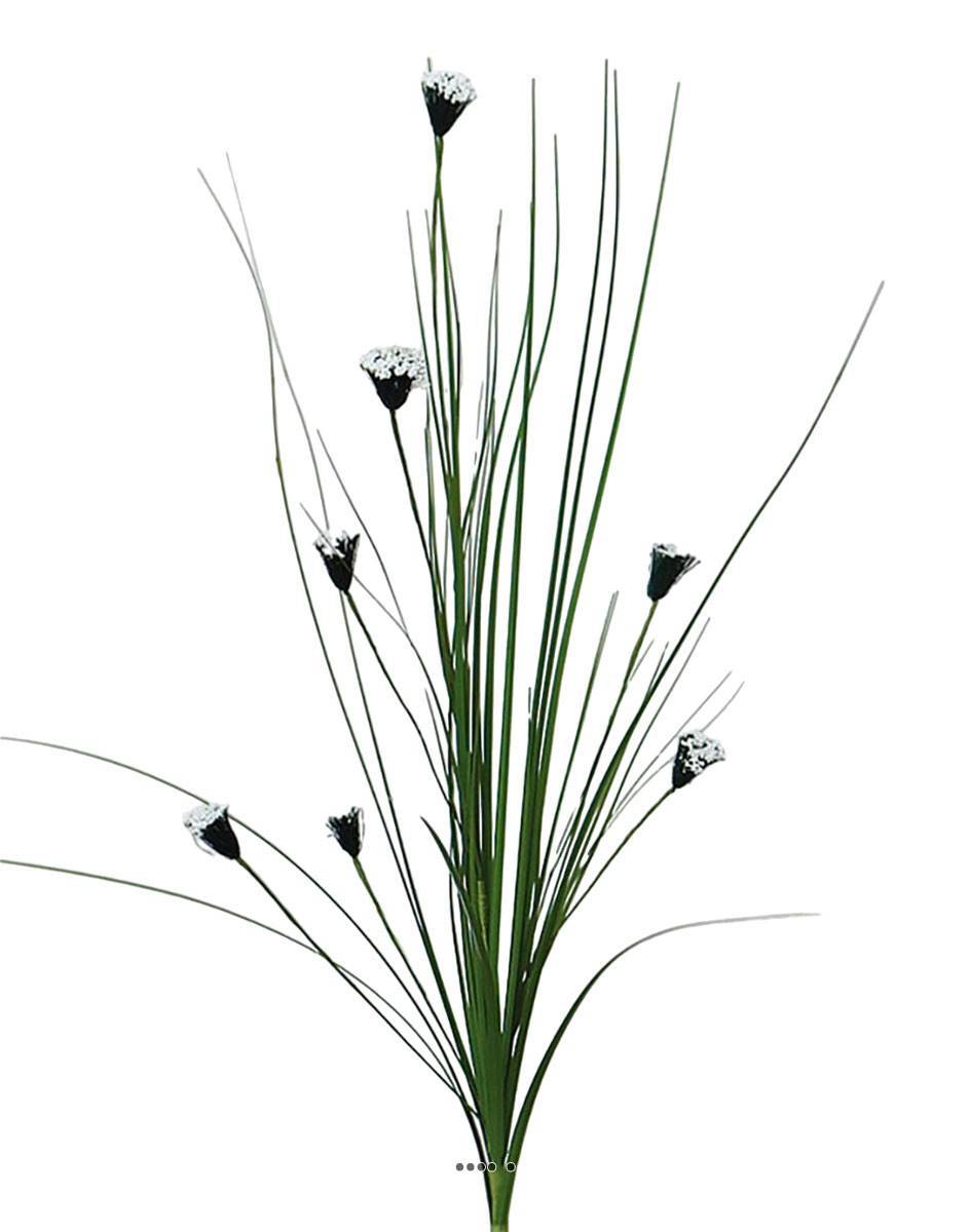 Artificielles - Herbe artificielle en piquet H85 cm crème-vert - Imagen 1