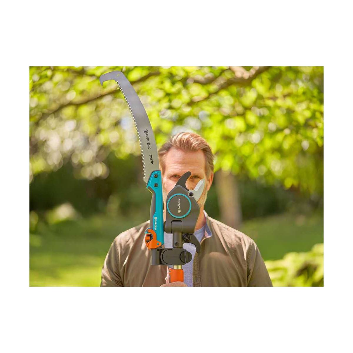 Gardena - Coupe Branche GARDENA StarCut Pro L Bypass + Scie - Portée 6.5m - Image 7