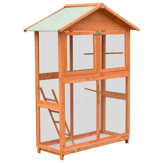ComfortXL - Volière extérieure en bois de pin et sapin pour jardin 164 cm – ComfortXL Pet Living - Image 1