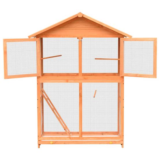ComfortXL - Volière extérieure en bois de pin et sapin pour jardin 164 cm – ComfortXL Pet Living - Image 3