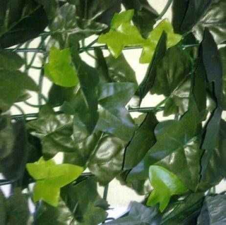 Haie artificielle feuillage Duo, Long 30 m, Hauteur 1 m - Imagen 2