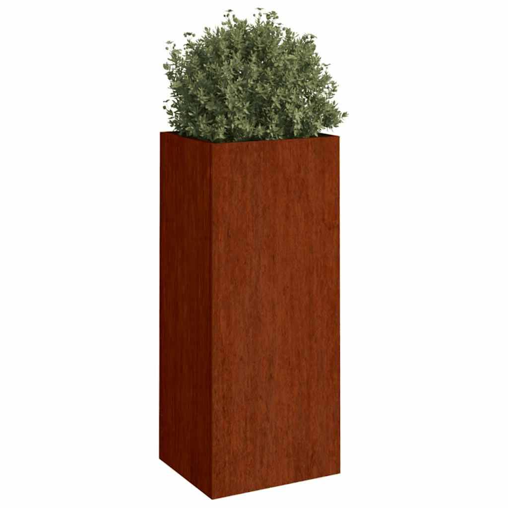 Vidaxl - Jardinière 32x29x75 cm acier corten vidaXL 821553 - Imagen 4