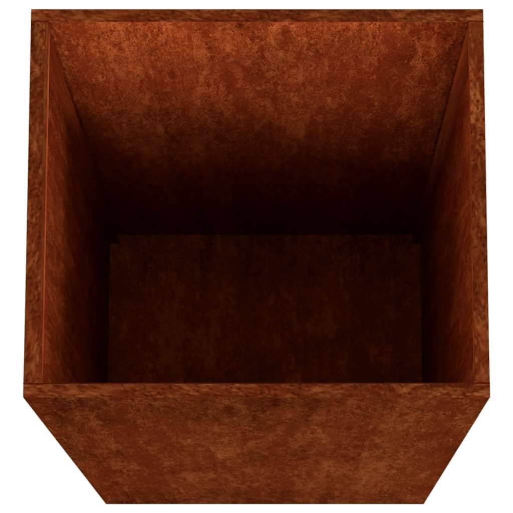 Vidaxl - Jardinière 32x29x75 cm acier corten vidaXL 821553 - Imagen 8