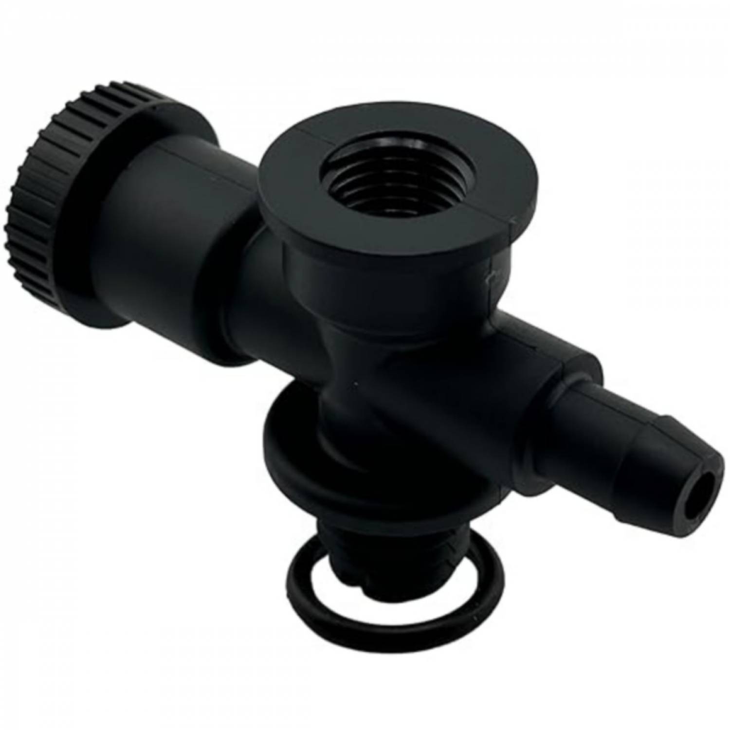 Hayward - Purgeur d'air et adaptateur de manomètre pour filtre de piscine - Noir - DEX2400S - Hayward