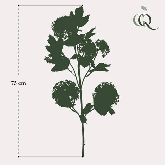 PANGIVO - Fleurs artificielles plastique crème 75 cm - PANGIVO - Image 6