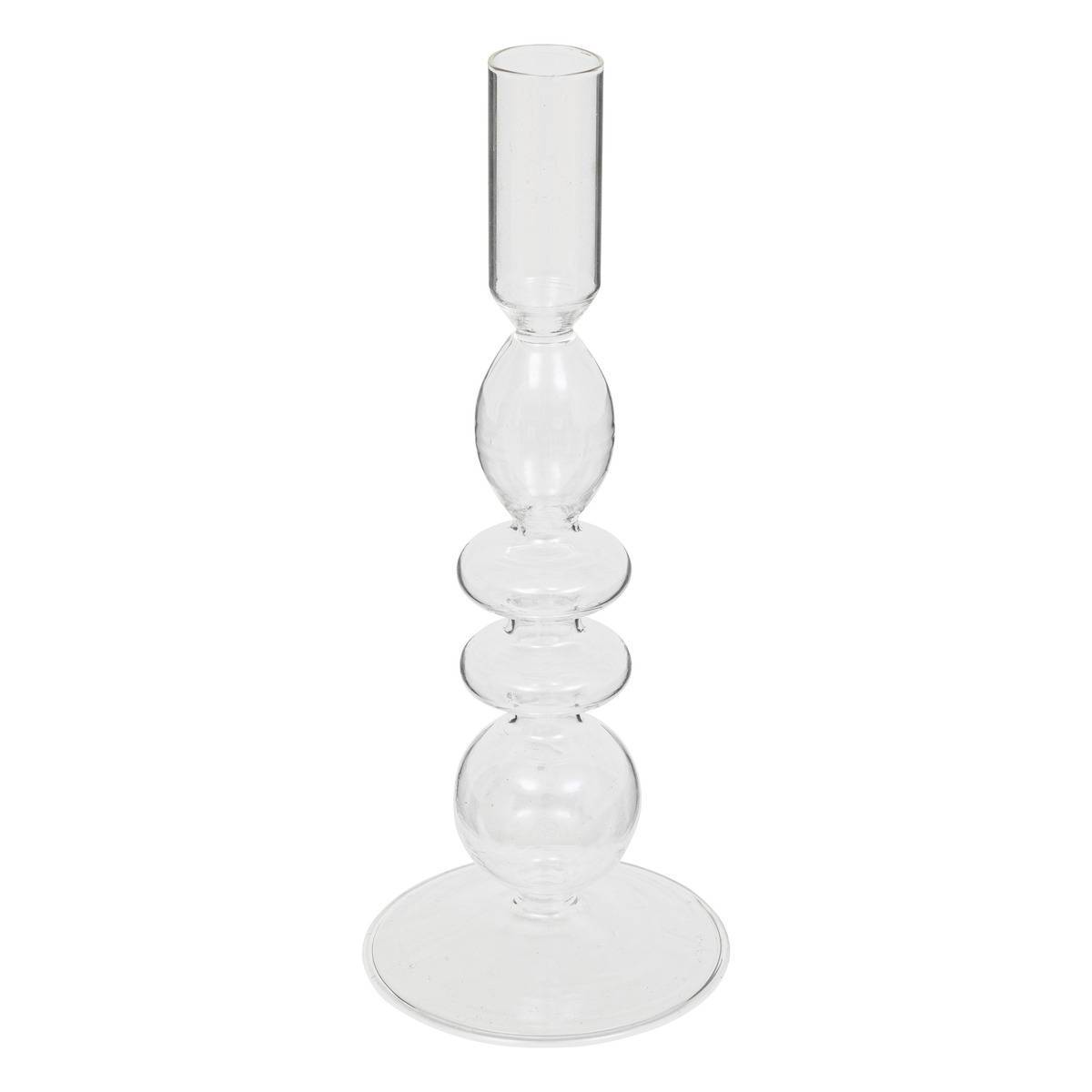 Atmosphera - Chandelier en verre H22cm transparent - Atmosphera Créateur d'intérieur - Imagen 2