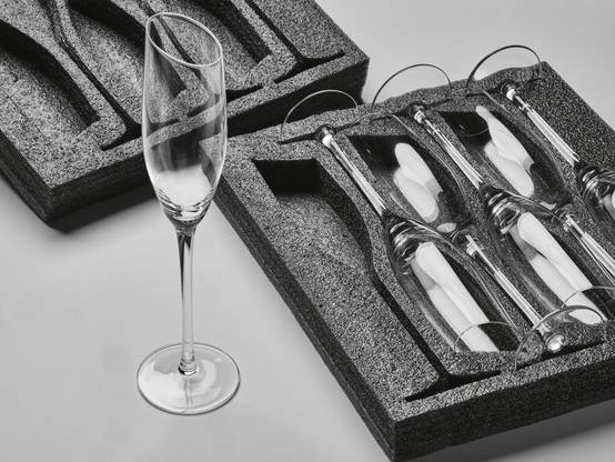 Lot de 24 Set Complet en Cristallin (cristal sans plomb) "SVÄVA", Bjorn - Image 6