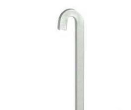 Tringle canne pour cimaise 2 m alu argent CIVIC - 23143720 - Image 1
