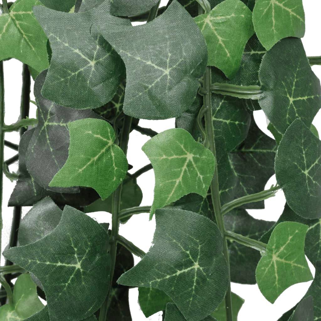Autre - Plantes artificielles 2 pcs Lierre Vert 90 cm - Image 2