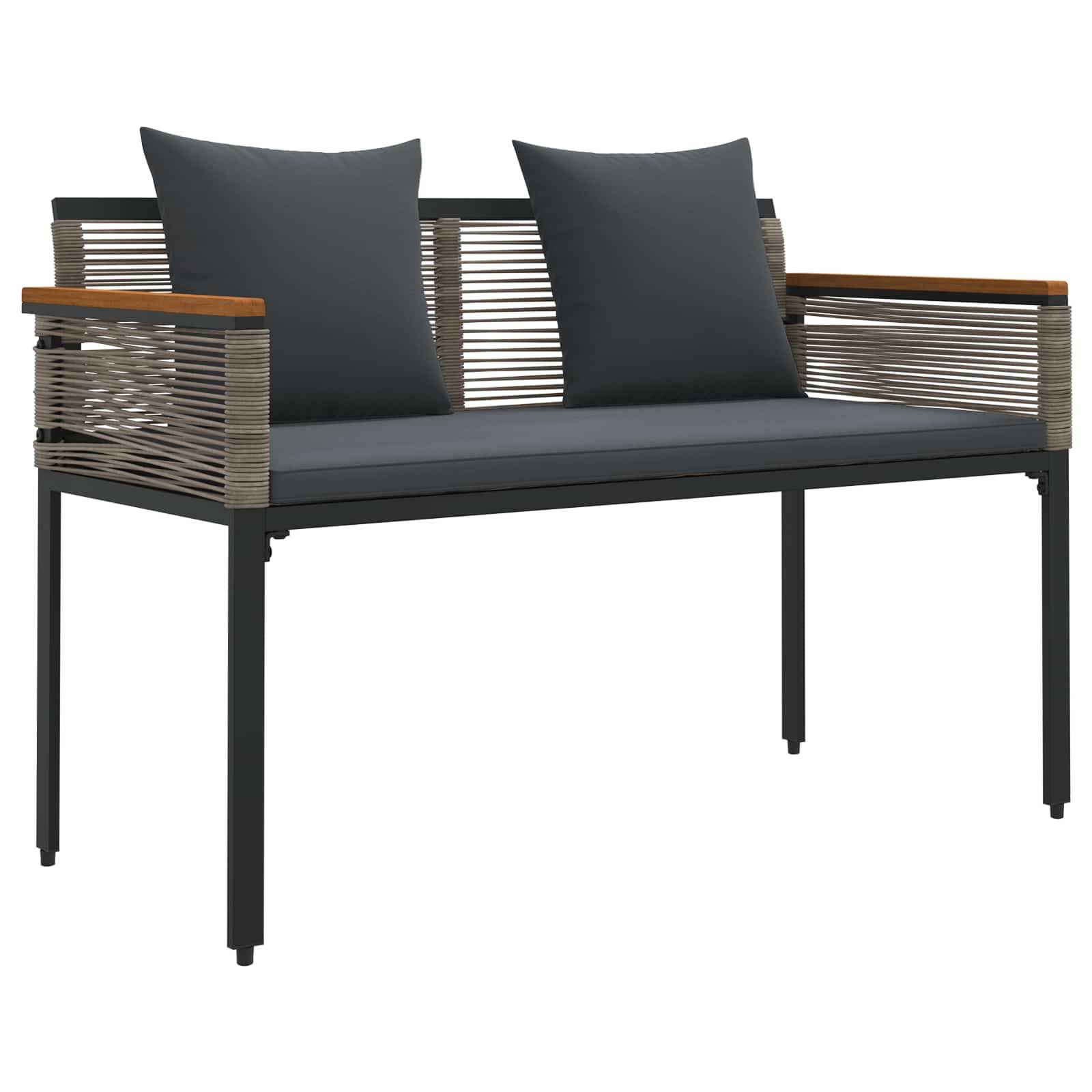 Ensemble de meubles d'extérieur 4 pcs | Mobilier d'extérieur Gris et Gris foncé Maison Chic - Image 5