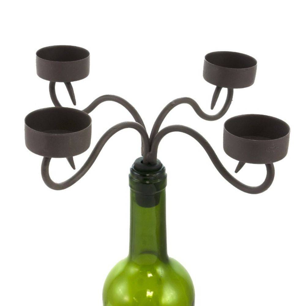 Chemin De Campagne - Bougeoir Chandelier 4 bougies 22.50 x 22.50 cm Chemin de campagne