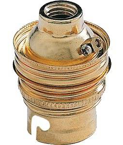 Douille B22 laiton double bague M11 - LEBENOID - 43111