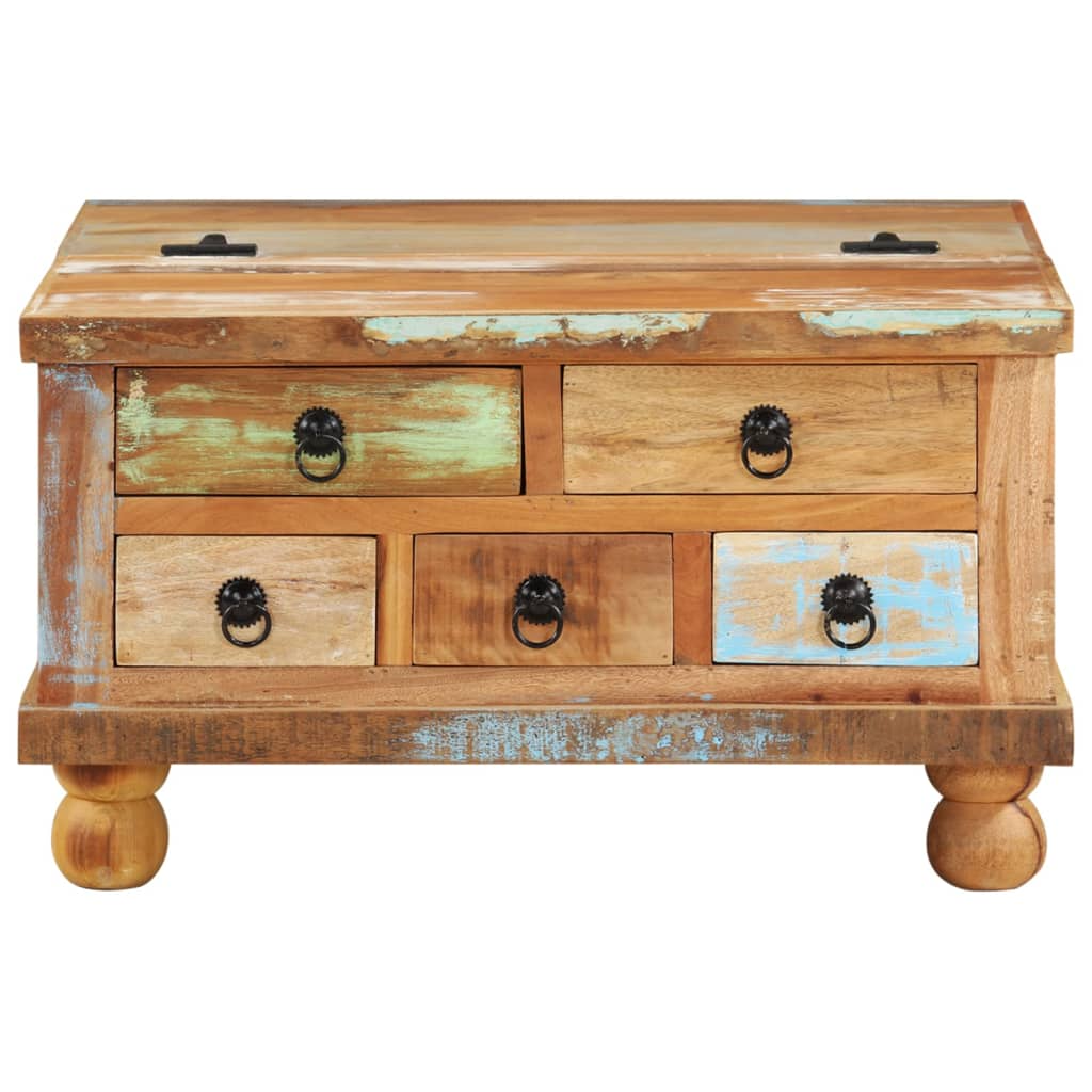 Vidaxl - Table basse Bois de récupération 70 x 70 x 38 cm - vidaXL - Imagen 1