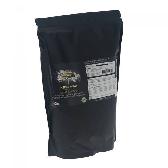 INSECT FRASS - Guano d'insectes en sachet de 1 kilo - Guano Diffusion