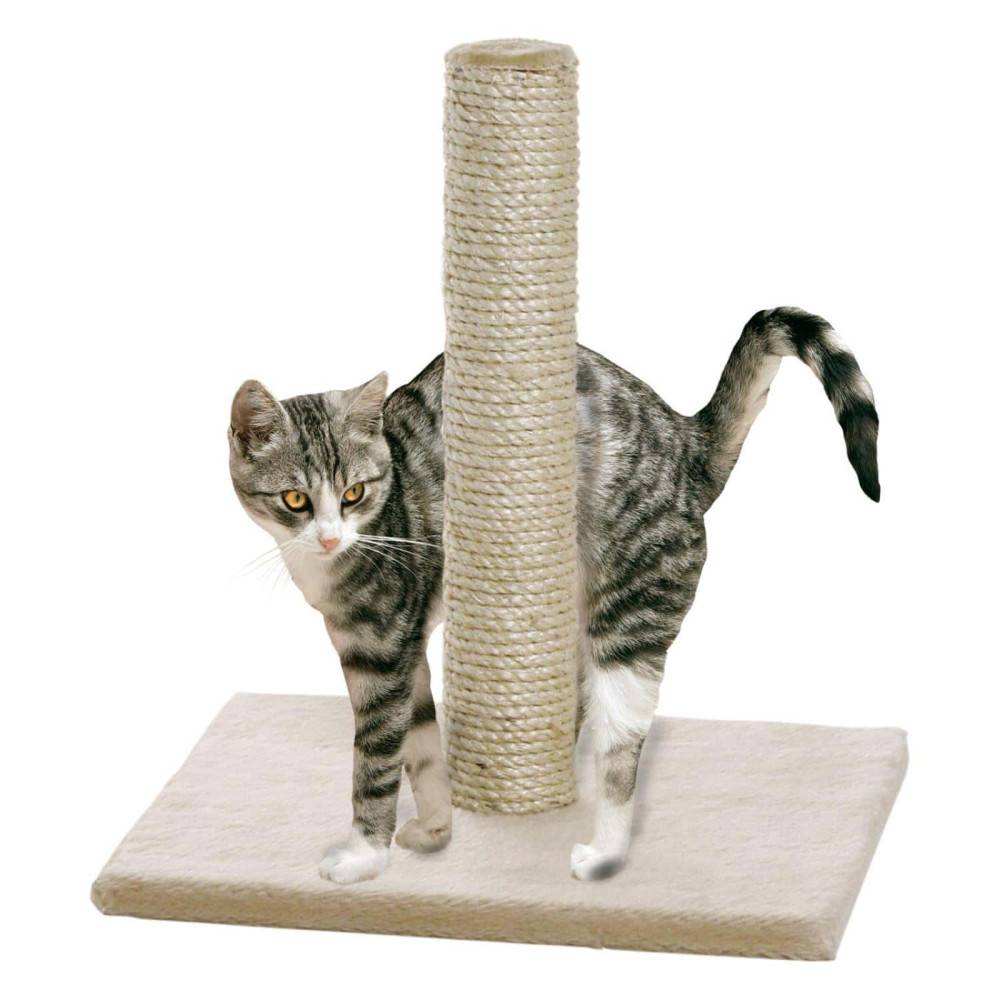 Griffoir Polset large couleur beige   38 x 38 x 59 cm pour chat - Imagen 2
