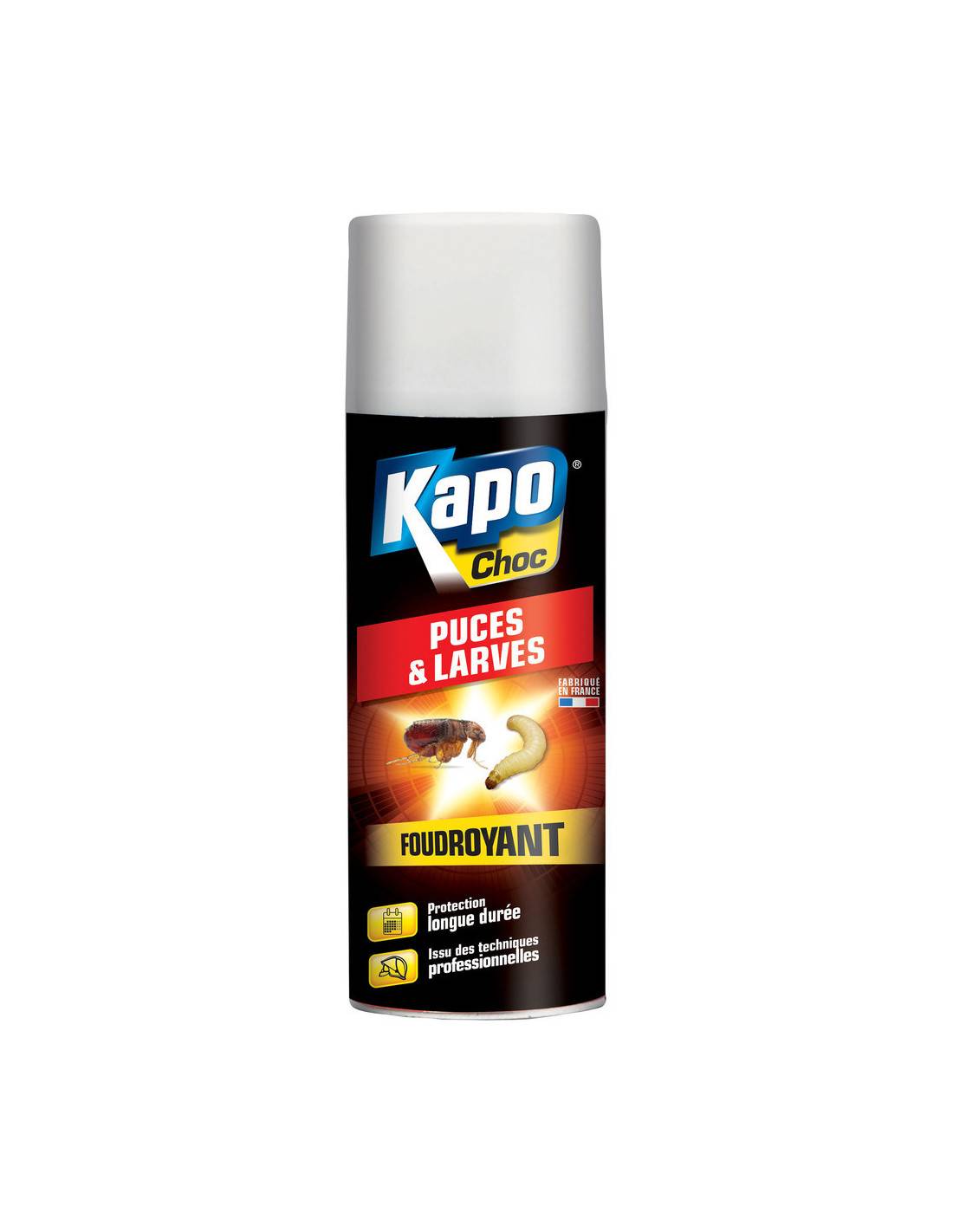 Kapo Puces Larves Aerosol 400 Ml Tp18 - Kapo