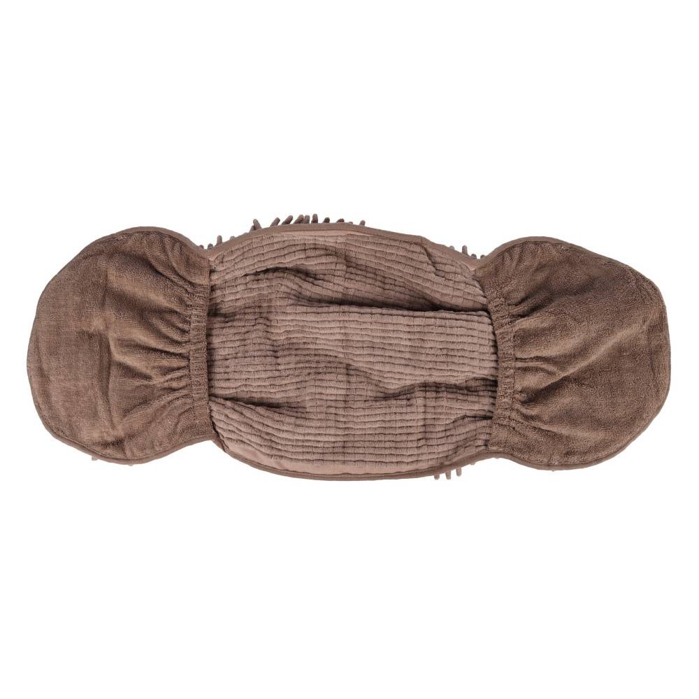 Serviette absorbante en microfibre Pakka taupe pour chien - Image 4