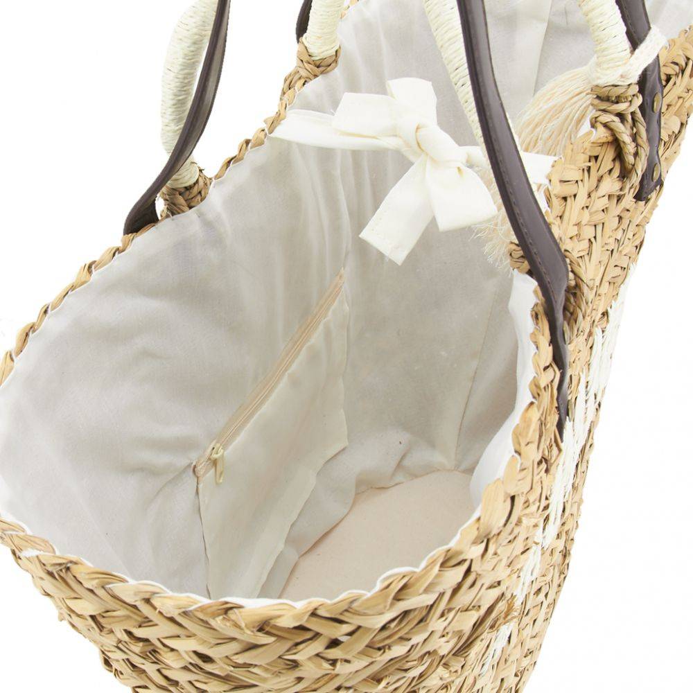 Aubry Gaspard - Sac en jonc Madame - Imagen 3