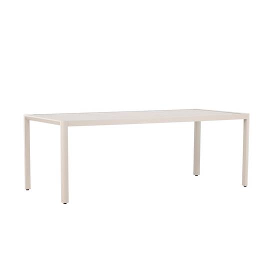 Paris Prix - Table de Jardin "Giardini" 200cm Beige - Image 1
