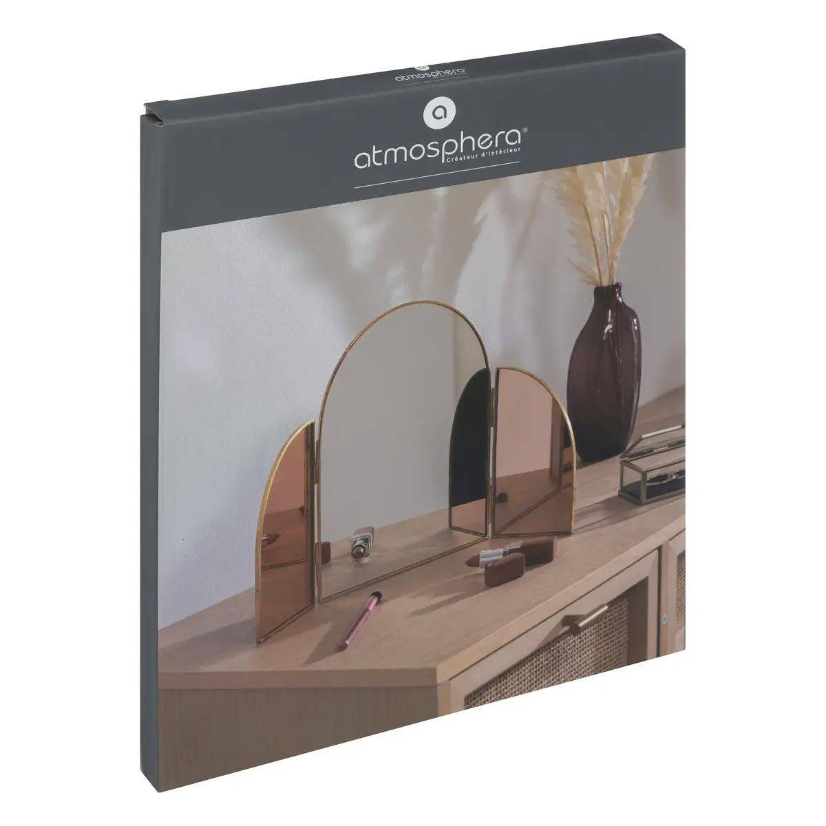 Miroir à poser en métal et verre - Imagen 5