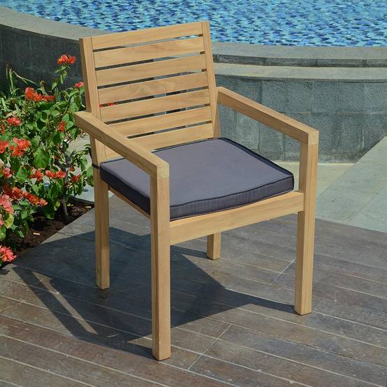 Coussin Gris pour fauteuils fixes - TECK'Attitude - Imagen 2