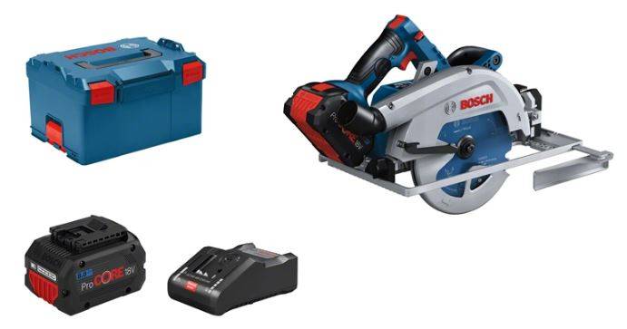 Bosch - Scie circulaire sans fil BOSCH GKS 18V-68 GC - BiTurbo - 2X8.0Ah - 06016B5101 - Imagen 1
