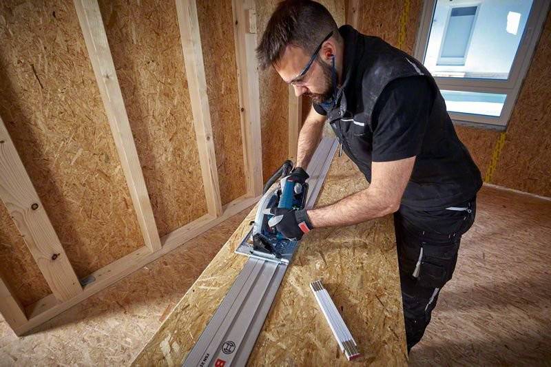 Bosch - Scie circulaire sans fil BOSCH GKS 18V-68 GC - BiTurbo - 2X8.0Ah - 06016B5101 - Imagen 4