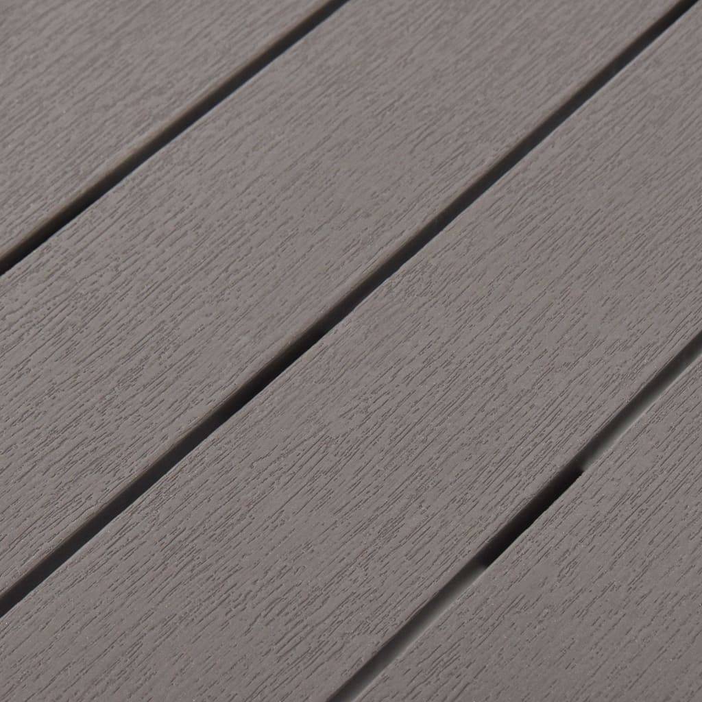 Vidaxl - Table de jardin avec 2 bancs Plastique Marron vidaXL 48779 - Imagen 5