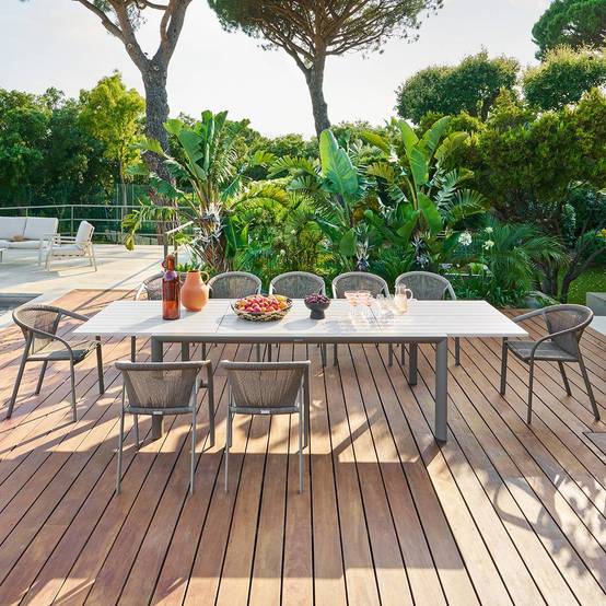 Hesperide - Table de jardin 12 places Luzane extensible argile Hespéride - Image 3