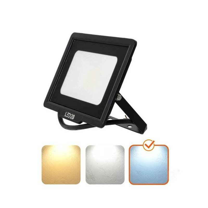 Projecteur LED MH 30W noir 6500K IP65 blanc froid - Image 5