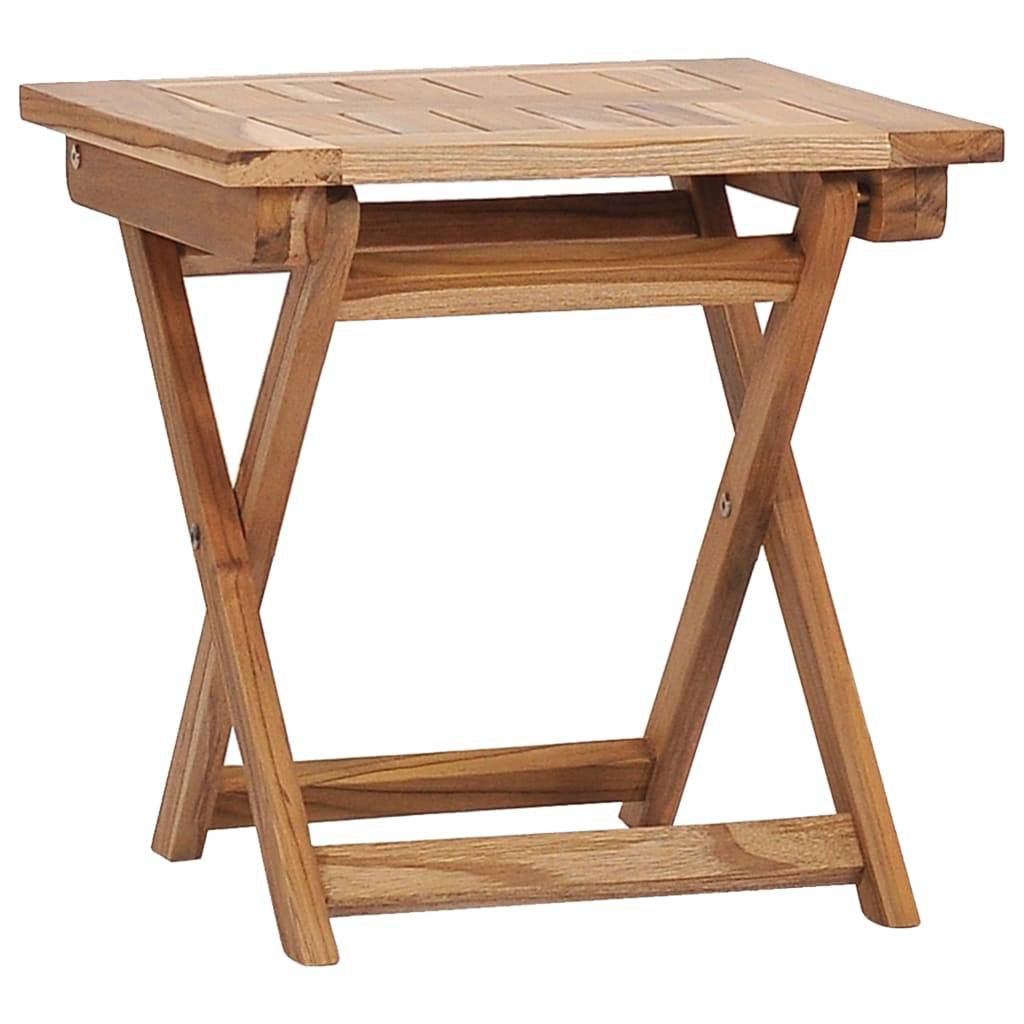 Helloshop26 - Chaises longues de jardin et repose-pied et table bois de teck - Imagen 6