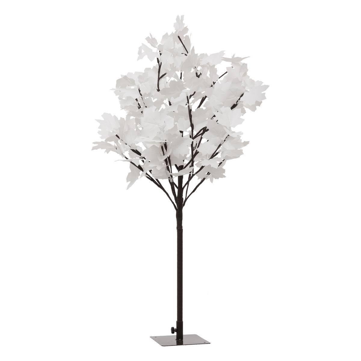Feeric Christmas - Arbre blanc lumineux 92 LED H.90cm extérieur blanc chaud - Feeric Lights & Christmas
