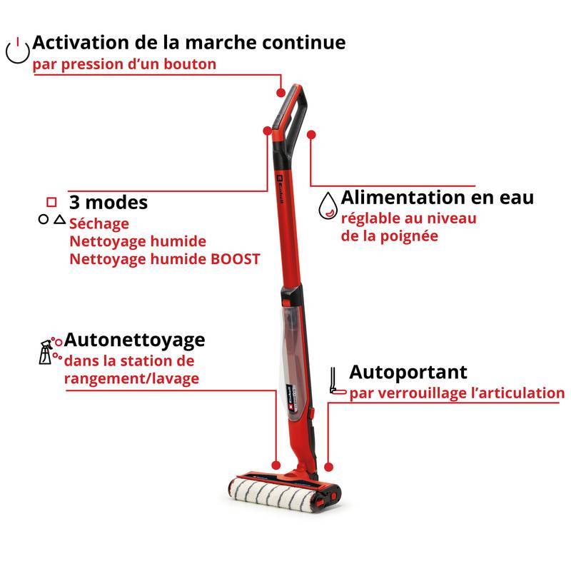 Einhell - Nettoyeur de Sol sans fil CLEANEXXO Einhell - Image 2