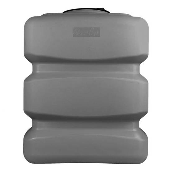 Cuve récupération eau de pluie 500L - Réservoir aérien compact Gris - Polyéthylène - ELBI CPN - Image 5