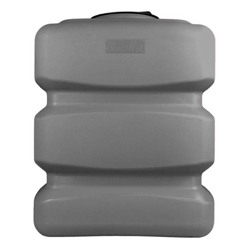 Cuve récupération eau de pluie 500L - Réservoir aérien compact Gris - Polyéthylène - ELBI CPN - Image 5