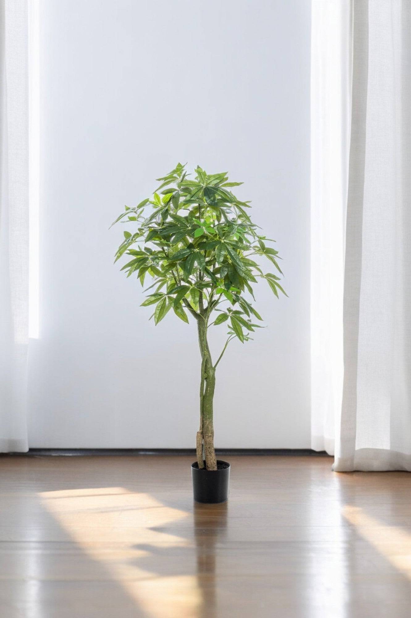 La Green Touch - Pachira Aquatica plante artificielle - h150cm, Ø17cm- La Green Touch - Imagen 1