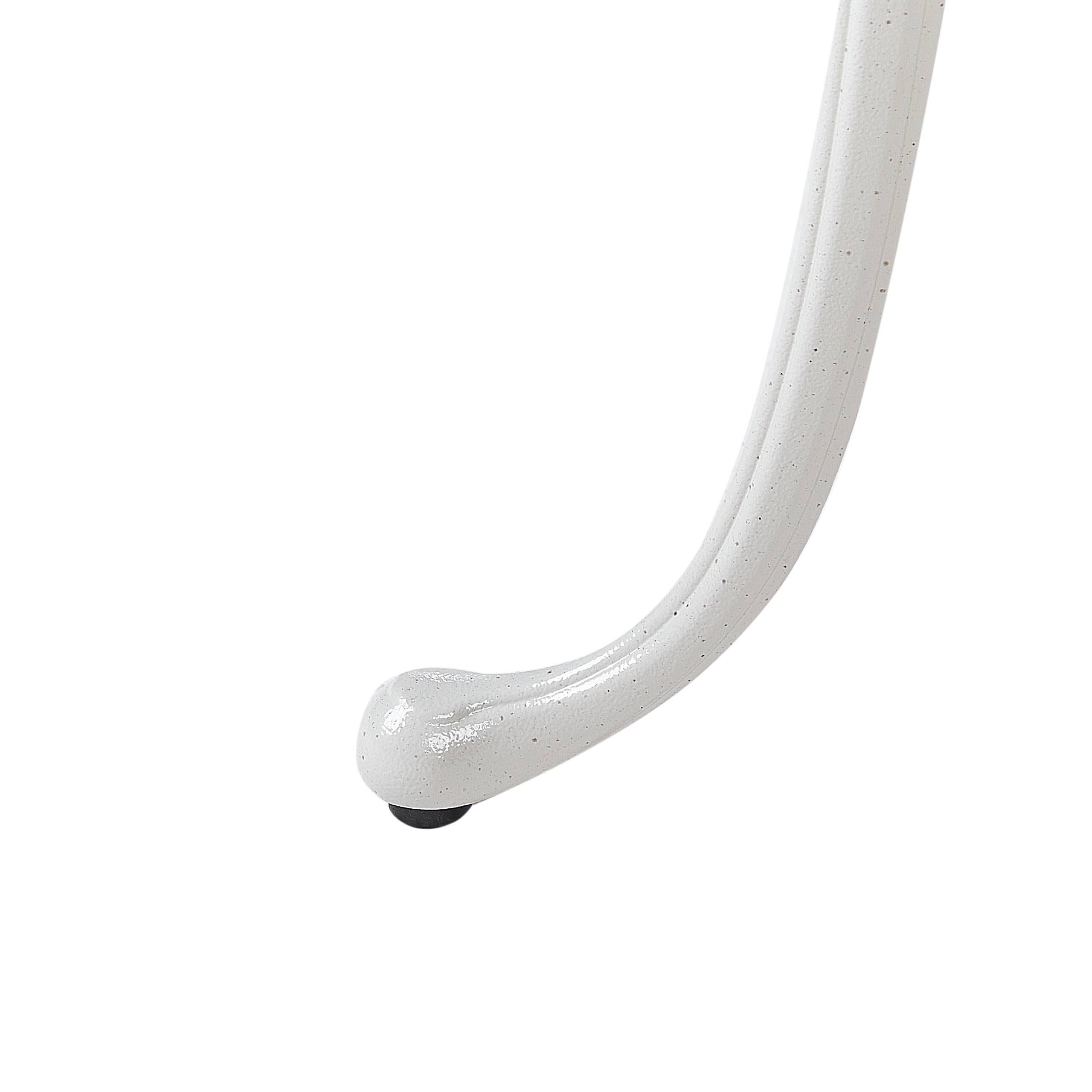 Beliani - Table bistrot Aluminium Blanc cassé DASCIO - Beliani - Imagen 7