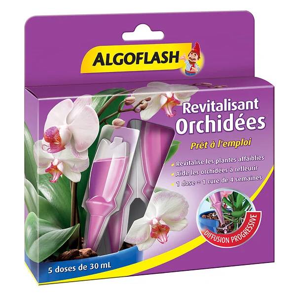 Algoflash - Monodose Revitalisante Orchidées 30 mL - 5 doses