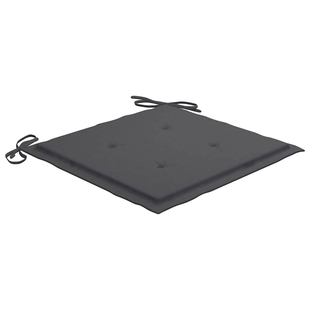 Vidaxl - Ensemble à manger d'extérieur pliable avec coussin 3 pcs-Salons de jardin Teck 759584 - Image 8