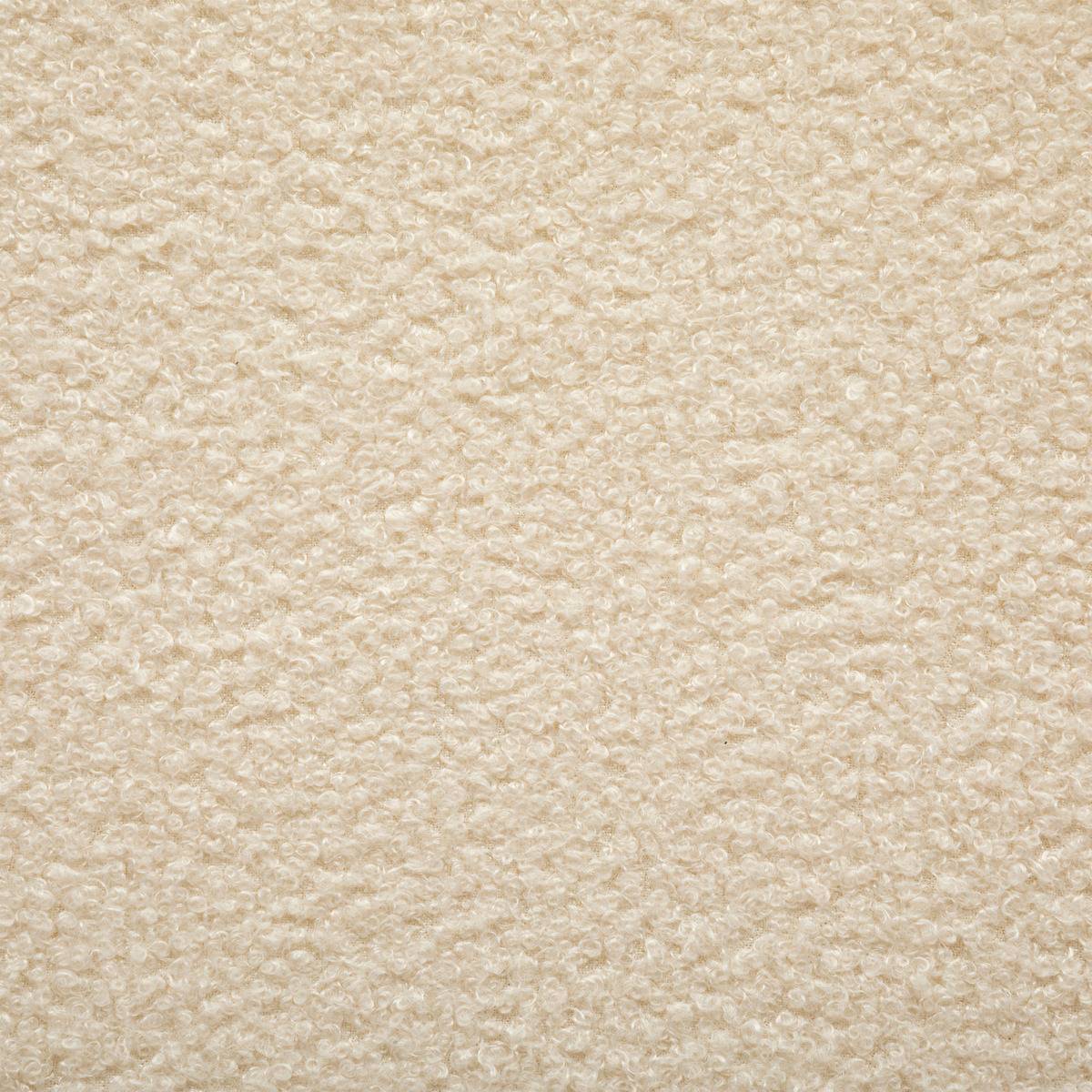 Atmosphera - Pouf pliant "Jaiko" en bouclette 40x38cm blanc ivoire - Atmosphera Créateur d'intérieur - Imagen 4
