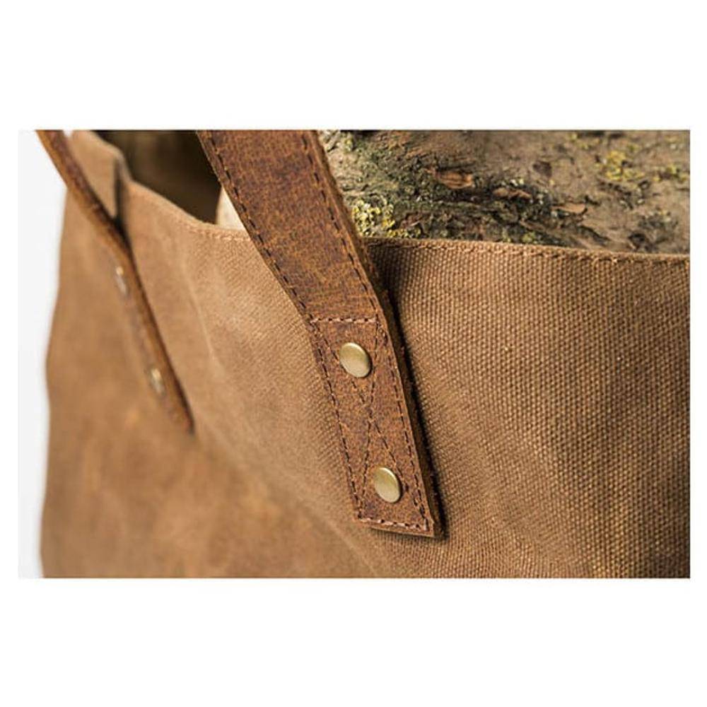 Sac à bûches Alaskan Firewood Havane - Imagen 3